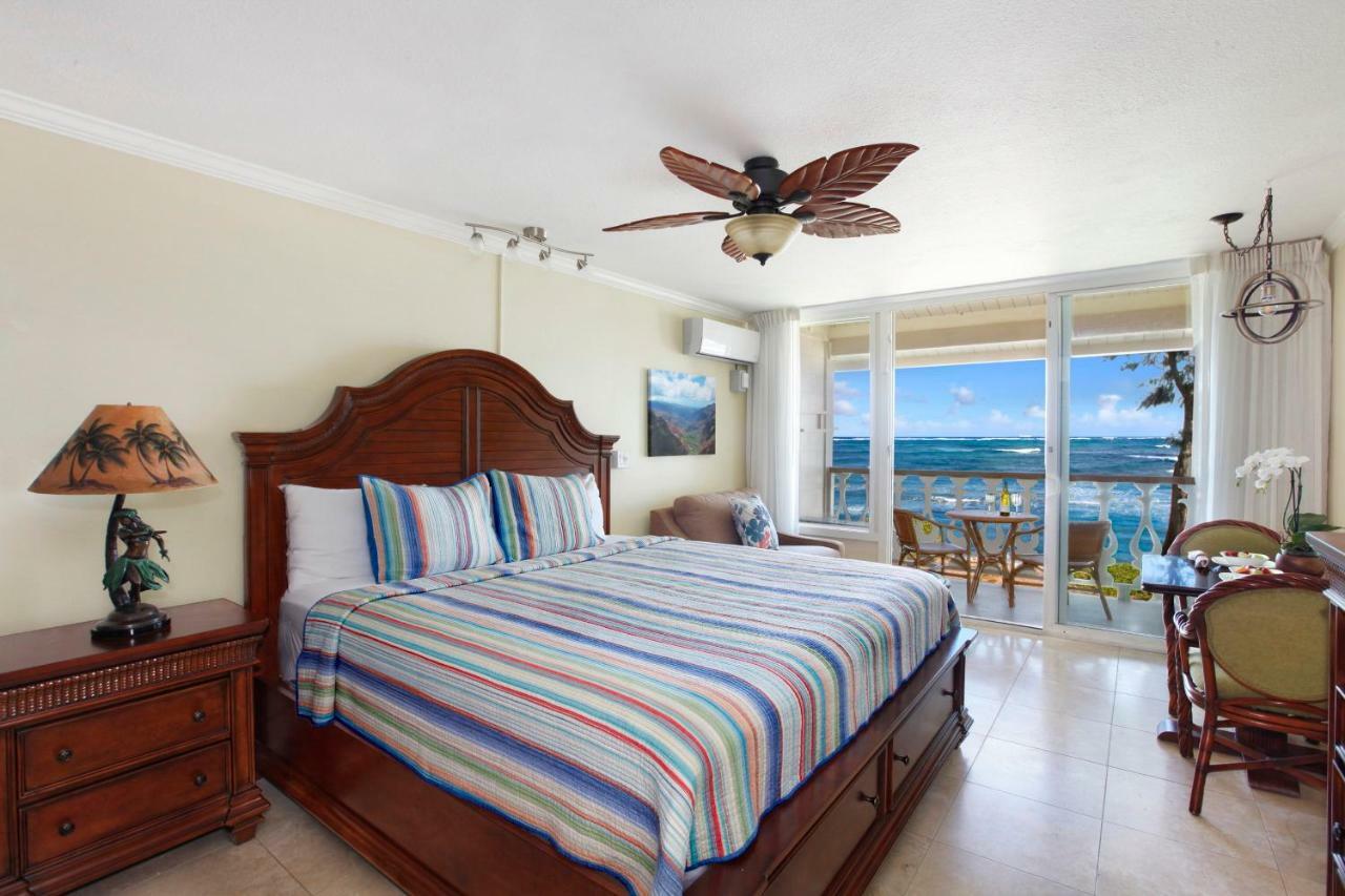 Islander On The Beach 352 Oceanfront *Penthouse* Ac Pool Kapa'a Exterior foto